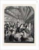 Dining Car on the Union Pacific Railway, 1870 by Anonymous
