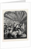 Dining Car on the Union Pacific Railway, 1870 by Anonymous