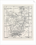 Dr. Livingstone's Route, Africa, 1870 by Anonymous