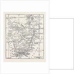 Dr. Livingstone's Route, Africa, 1870 by Anonymous
