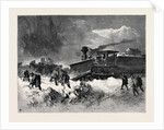 Snow Drift on the Union Pacific Railway, 1870 by Anonymous