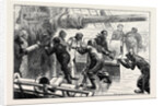 On the Atlantic Steamer: A Cast of the Log, 1870 by Anonymous