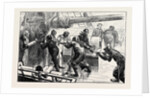 On the Atlantic Steamer: A Cast of the Log, 1870 by Anonymous