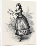 Mrs. Wood As Pocahontas in La Belle Sauvage, 1870 by Anonymous