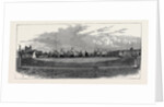 The Thames Subway, Section; the New Subway Running from Tower Hill to Vine Street, Tooley Street. 1870 by Anonymous