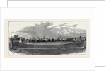 The Thames Subway, Section; the New Subway Running from Tower Hill to Vine Street, Tooley Street. 1870 by Anonymous