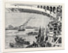 The Oxford and Cambridge Boat Race: At Barnes Bridge, 1870 by Anonymous