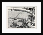 The Oxford and Cambridge Boat Race: At Barnes Bridge, 1870 by Anonymous