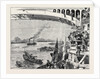 The Oxford and Cambridge Boat Race: At Barnes Bridge, 1870 by Anonymous