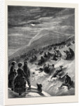 Tobogganing or sledging in Canada, 1870 by Anonymous