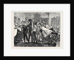 Barber's Saloon, New York, 1870 by Anonymous