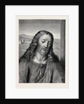 Head of Our Saviour from Leonardo Da Vinci's Last Supper by Anonymous