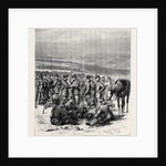 The Volunteer Review at Brighton, Stand Easy, 1870 by Anonymous