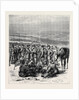 The Volunteer Review at Brighton, Stand Easy, 1870 by Anonymous