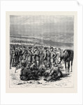 The Volunteer Review at Brighton, Stand Easy, 1870 by Anonymous