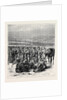 The Volunteer Review at Brighton, Stand Easy, 1870 by Anonymous