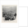 The Volunteer Review at Brighton, Stand Easy, 1870 by Anonymous
