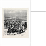 The Volunteer Review at Brighton, Stand Easy, 1870 by Anonymous