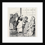 Ladies' Window at the New York Post Office, 1870 by Anonymous