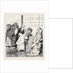 Ladies' Window at the New York Post Office, 1870 by Anonymous