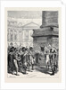 Soldiers of the First Empire in the Place Vendome, 1870 by Anonymous