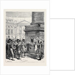 Soldiers of the First Empire in the Place Vendome, 1870 by Anonymous
