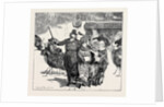 Police Convoy in Boston, 1870 by Anonymous