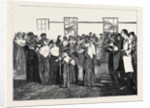 Shakers at Meeting. The Final Procession, 1870 by Anonymous