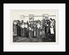 Shakers at Meeting. The Final Procession, 1870 by Anonymous