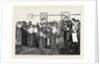 Shakers at Meeting. The Final Procession, 1870 by Anonymous
