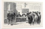 The Plebiscitum. Soldiers Voting, 1870 by Anonymous