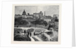 Northern Portion of the Gallo-Roman Remains of an Amphitheatre at Paris, 1870 by Anonymous