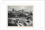 Northern Portion of the Gallo-Roman Remains of an Amphitheatre at Paris, 1870 by Anonymous