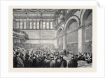 The Theatre of the New London University Buildings, the Opening Ceremony, 1870 by Anonymous