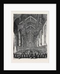 The Princess Louise at the New Inner Temple Hall, 1870 by Anonymous