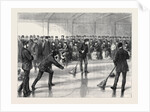 Prince Arthur Opening the Caledonia Curling Rink at Montreal, Canada, 1870 by Anonymous