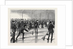 Prince Arthur Opening the Caledonia Curling Rink at Montreal, Canada, 1870 by Anonymous