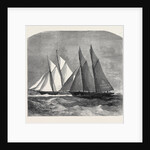 The Anglo-American Yacht Race Between the Sappho and the Cambria, 1870 by Anonymous
