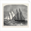 The Anglo-American Yacht Race Between the Sappho and the Cambria, 1870 by Anonymous