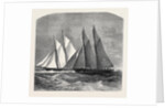 The Anglo-American Yacht Race Between the Sappho and the Cambria, 1870 by Anonymous
