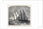 The Anglo-American Yacht Race Between the Sappho and the Cambria, 1870 by Anonymous