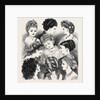 The Present Fashions in Hair, 1870 by Anonymous