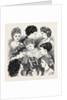 The Present Fashions in Hair, 1870 by Anonymous
