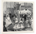 H.R.H. The Princess Louise at the Fancy Bazaar, Cannon Street Hotel, London, 1870 by Anonymous