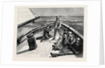 The Anglo-American Yacht-Race, on Board the Cambria, 1870 by Anonymous