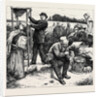 On the Road to the Derby, the Punch and Judy Man, 1870 by Anonymous