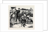On the Road to the Derby, the Punch and Judy Man, 1870 by Anonymous