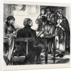 Irish Sketches, How Not to Pay the Rent, 1870 by Anonymous