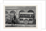 Thomson's Road Steamer at Edinburgh, Scotland, 1870 by Anonymous