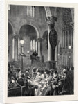 Flower Sermon at St. Katherine Cree, Leadenhall Street, 1870 by Anonymous